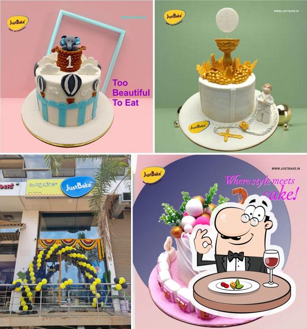 Food at Just Bake Dharwad