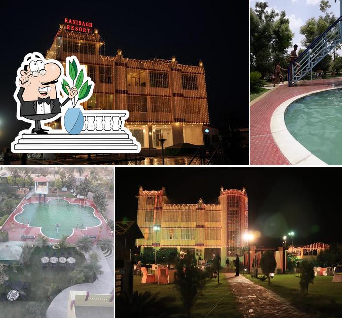 The exterior of Rani Bagh Resort Beawar