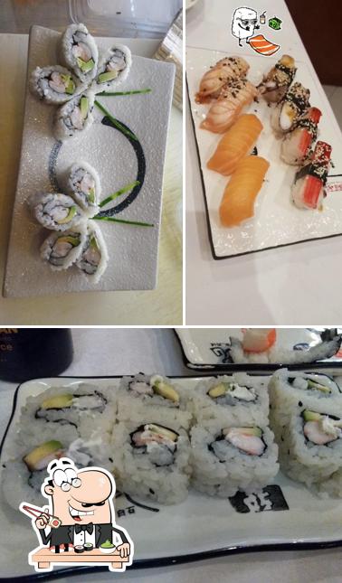 Ordina le varie opzioni di sushi