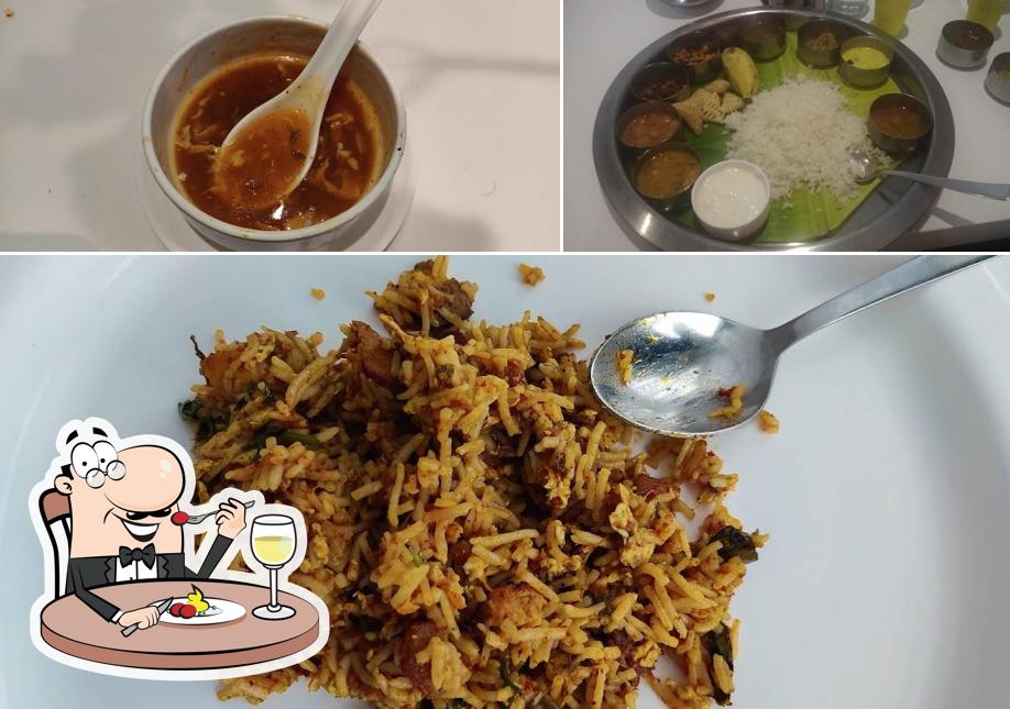 Food at SriKanya Inn