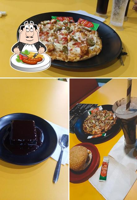Among various things one can find food and interior at THE GRANIOS cafe payakaraopeta