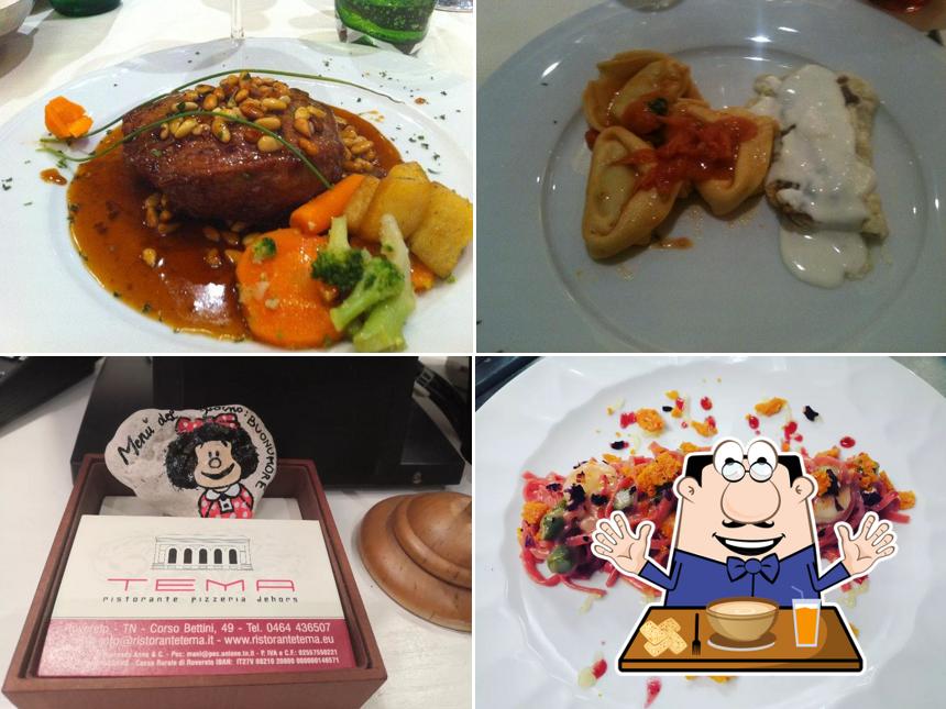 Platti al Ristorante Pizzeria Tema