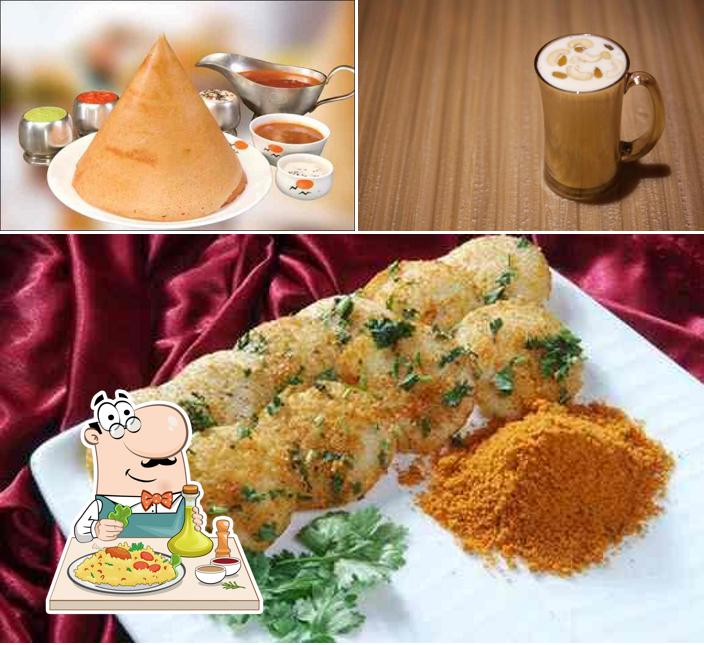 The restaurant's food and beverage