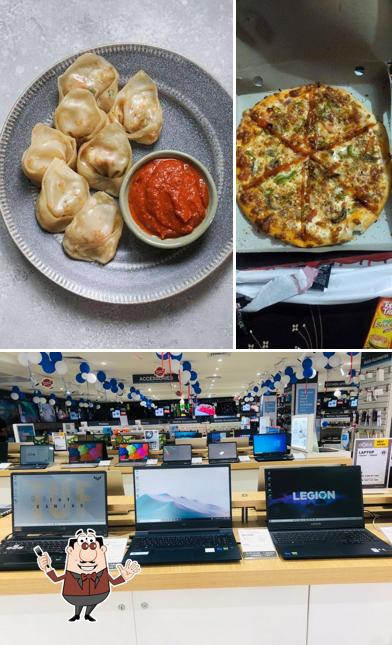 Take a look at the picture showing food and interior at Silver spoon
