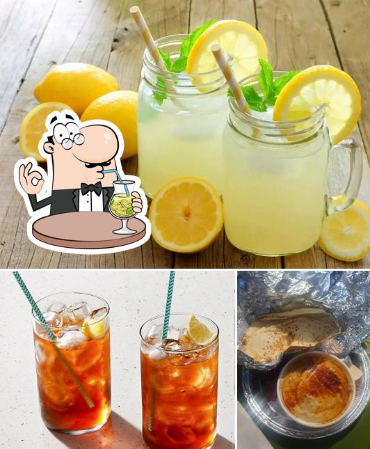 Get a drink from the menu