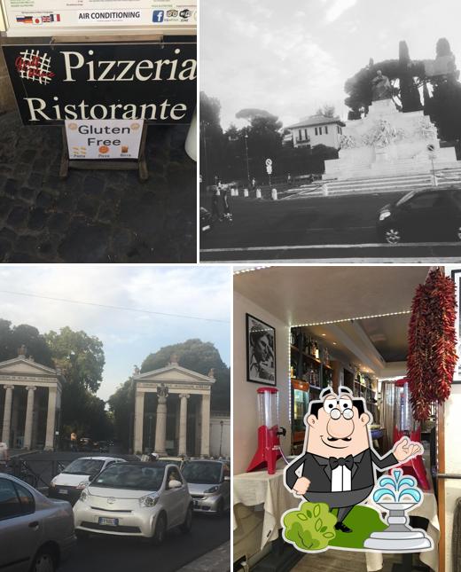 Gli esterni di Wine bar ristorante