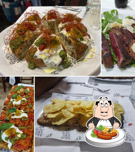 Platti al Ristorante Pizzeria Da Lucio