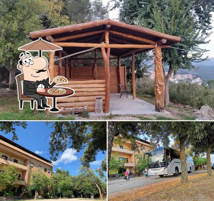 Gli esterni di Hotel Miramonti Seulo Turismo Rurale