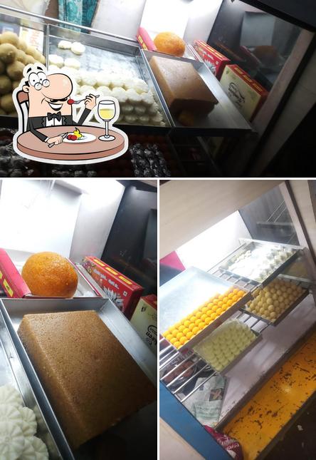 Food at Madhur Sweet House