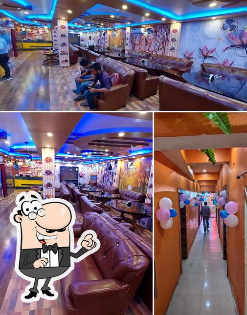 The interior of Hotel Grand & Restaurant