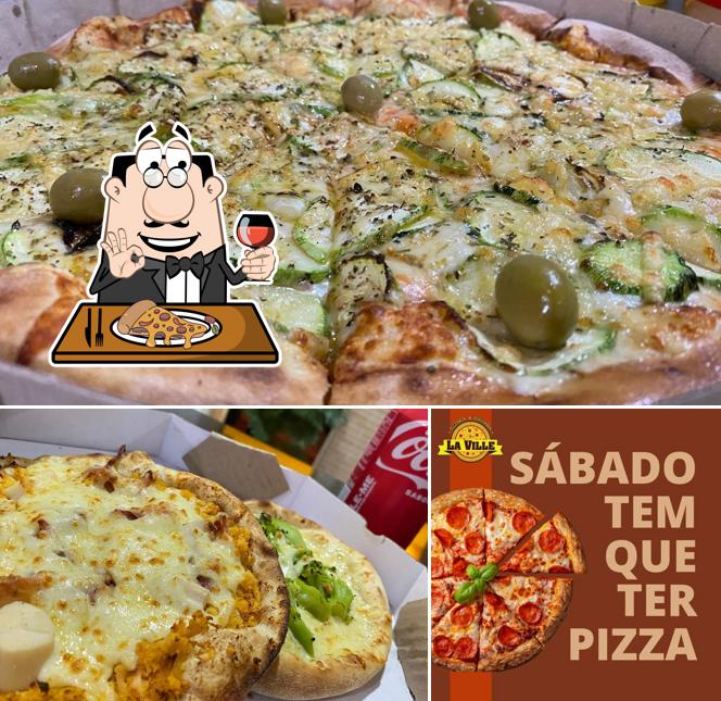Escolha diversos estilos de pizza