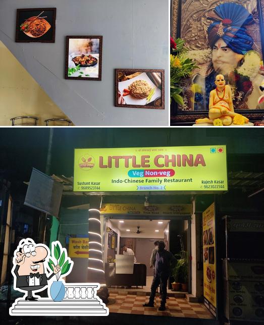 Little China is distinguished by exterior and food