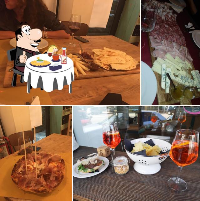 Piatto di formaggi al Enosteria cicheto