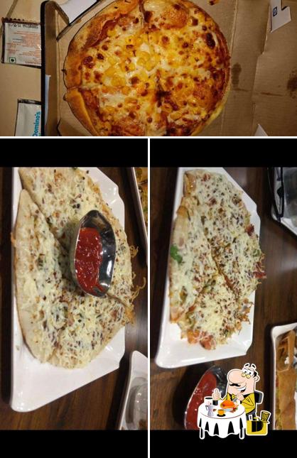Food at Domino's Pizza