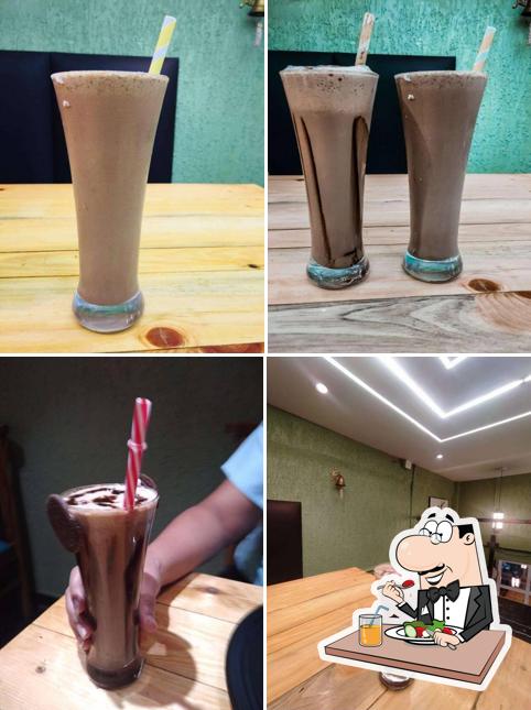 Chocolate mousse at Food