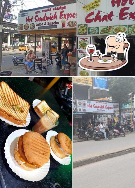 Check out the photo depicting food and interior at HOT SANDWICH EXPRESS