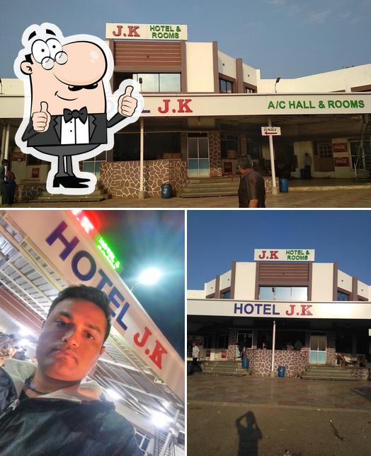 Look at the picture of J k hotel
