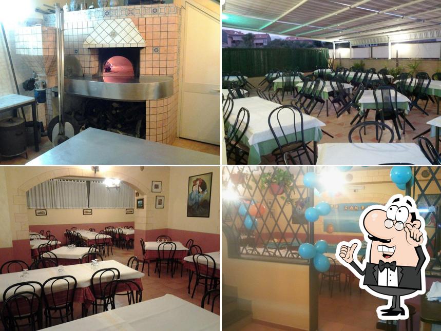 Gli interni di Pizzeria La Cuccagna