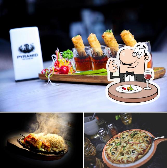 Meals at Pyramid Panipat Cafe Lounge Bar Microbrewery Nightclub Restaurant