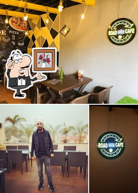 The photo of Road side cafe’s interior and exterior