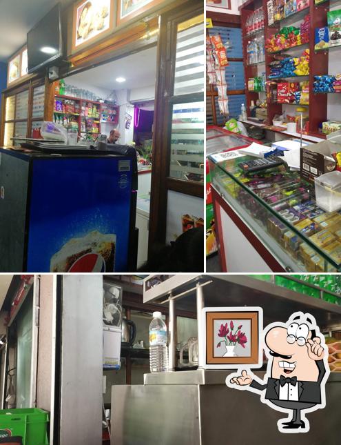The interior of Tasty Bites