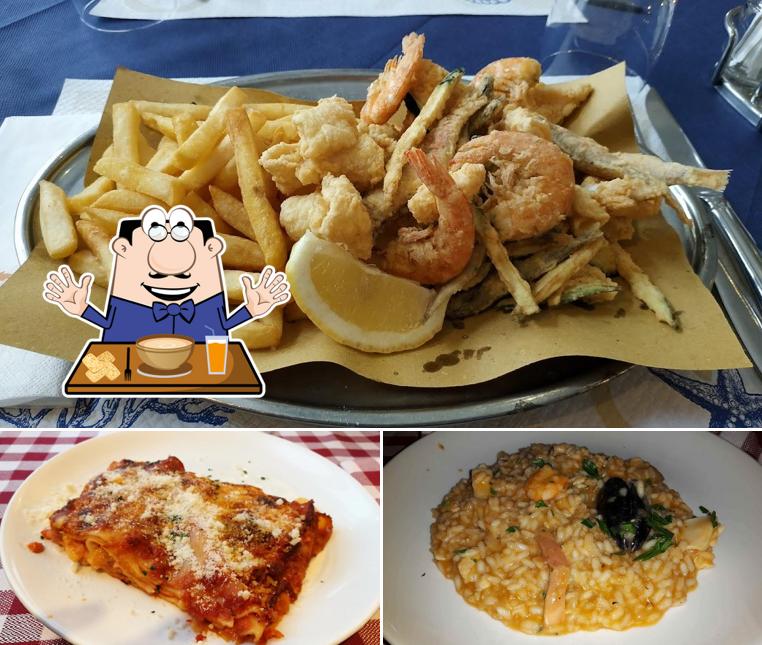 Cibo al Trattoria del Ponte