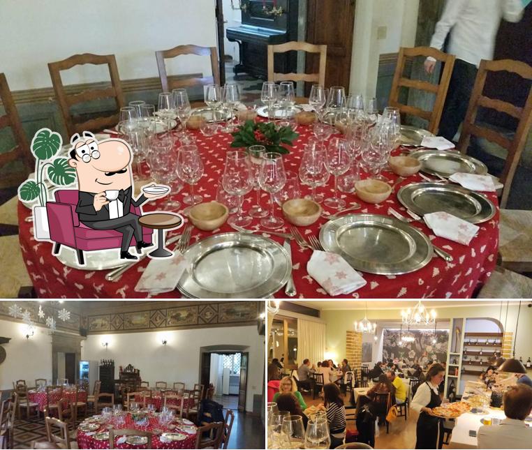 Dai un'occhiata agli interni di Il Cedro Bianco Ristorante Pizzeria