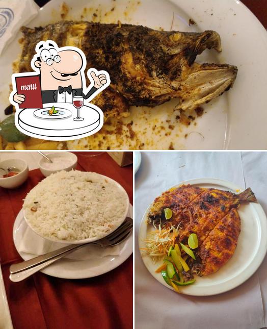 Food at Nawras Seafood Restaurant