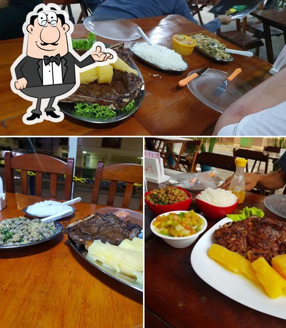 O interior do Chuleta na Brasa