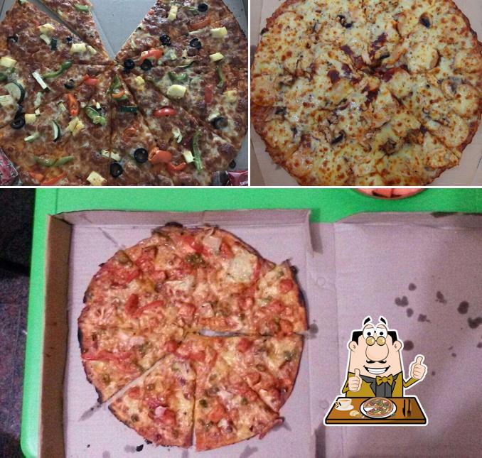 At Crunch Pizzas, you can enjoy pizza