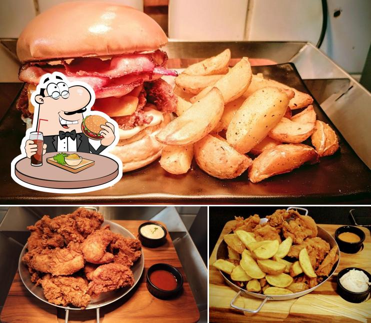 Hambúrguer em FLaNGo do Japa Loko Botucatu