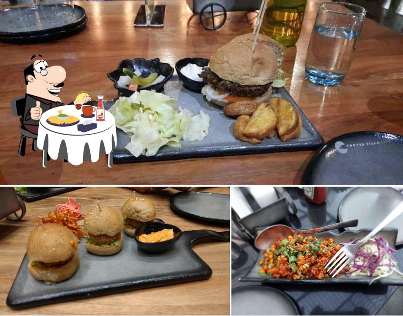 Treat yourself to a burger at Hilla Restaurant Cafe