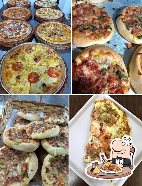 Experimente diversos tipos de pizza