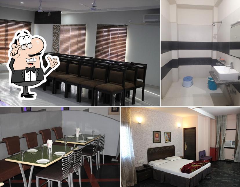 The interior of Jyoti Hotel Suruchi Restaurant