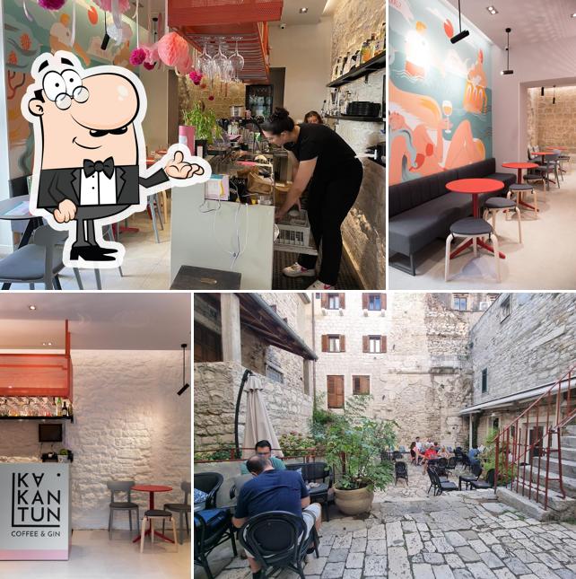 Gli interni di KaKantun - Specialty coffee and Gin