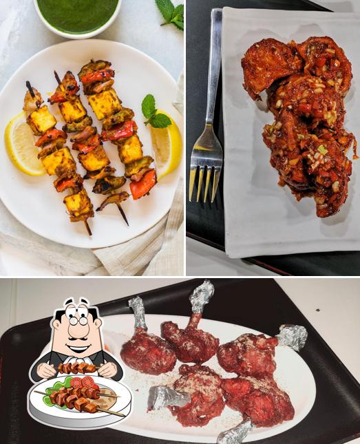 Food at Kathi Junction