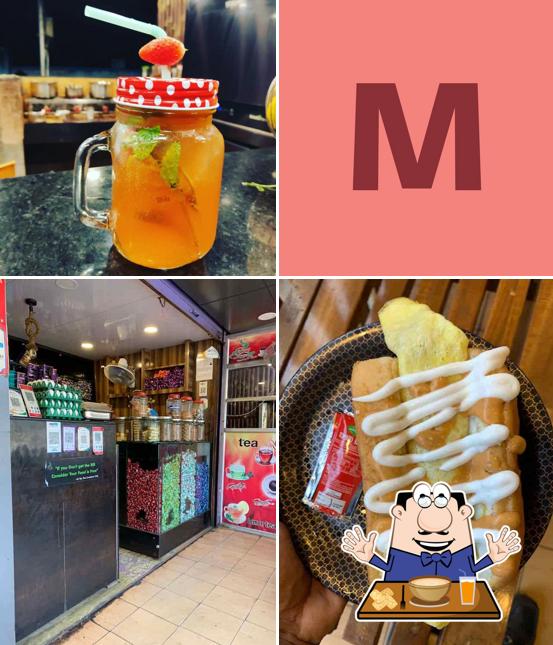 Food at Mr Tea the container Cafe