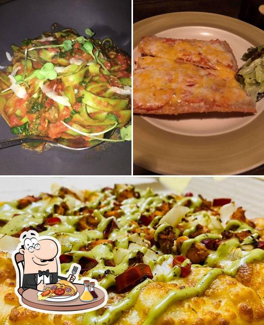 Get pizza at Pali Village Café