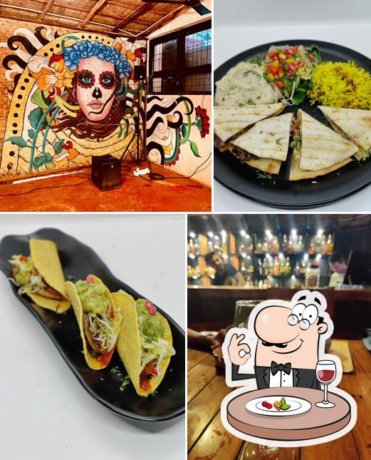 Food at El Patron bar & cafe