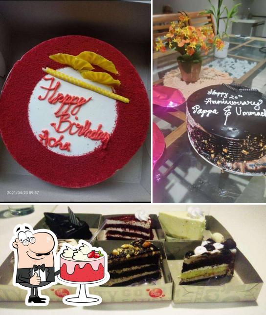 Look at this photo of Red bubble cafe