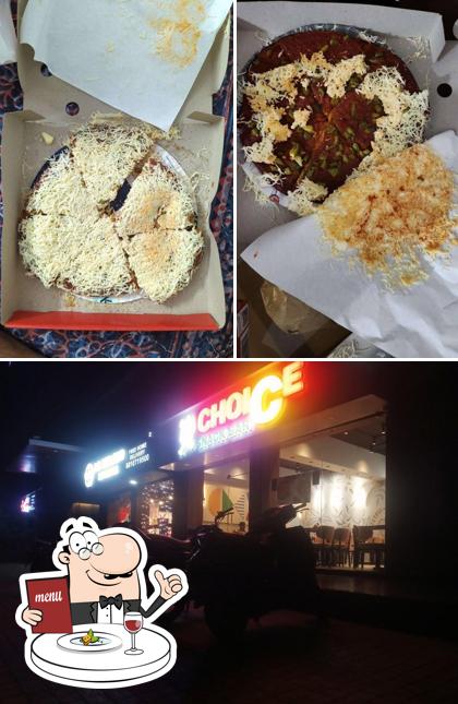Take a look at the image showing food and exterior at Choice Snack Bar