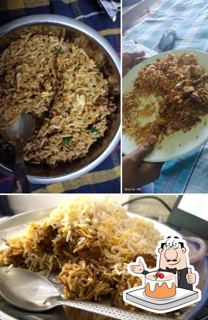 Carrot cake at Golden Taj Dum Biryani House