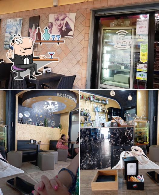 Gli interni di Hollywood Caffè di Marucci Valeria