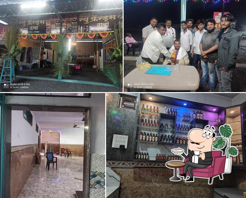 The interior of Hotel Kohinoor Dhaba