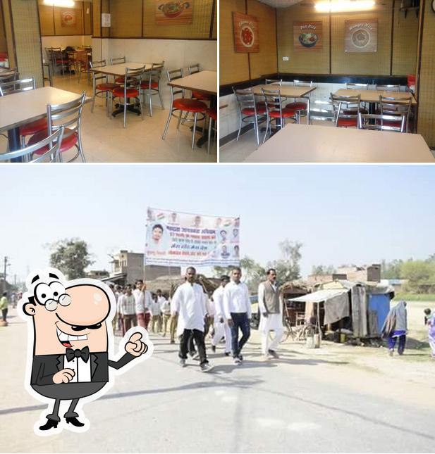 The picture of Hungry Stomach the Chinese restro’s interior and exterior