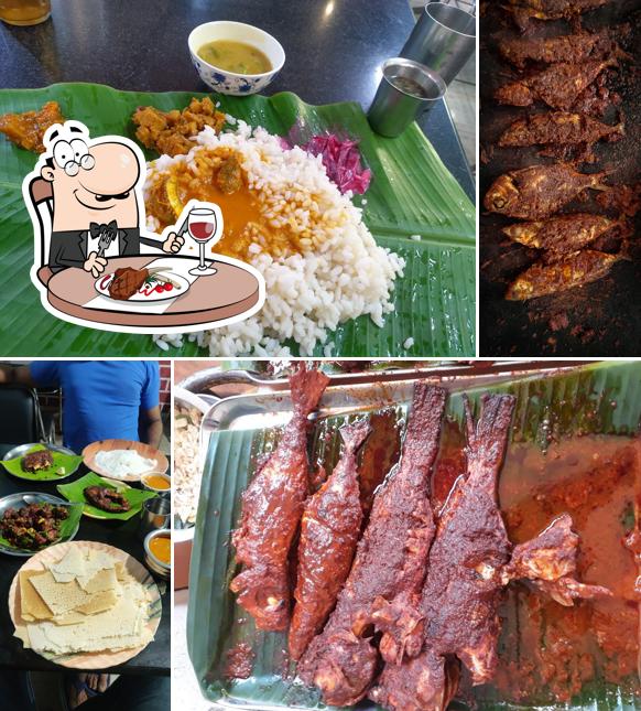 Enjoy the range of meat dishes