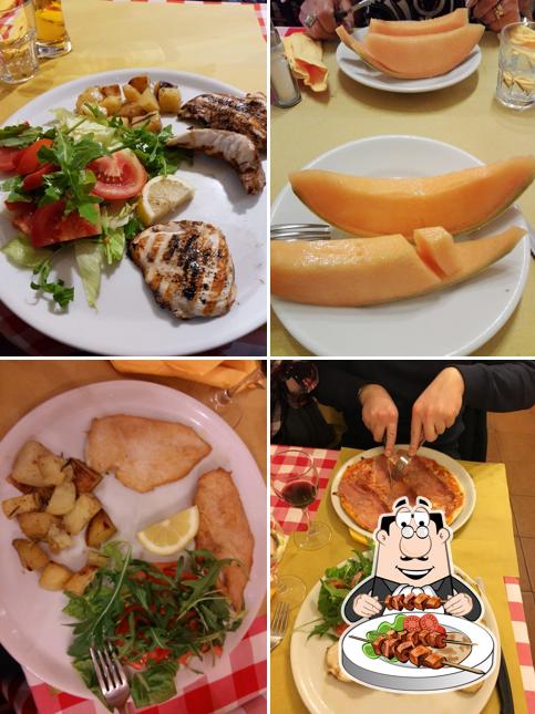 Platti al Ristorante Pizzeria Marcantonio