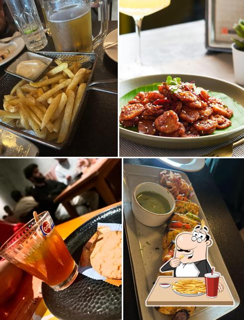 French fries at Watson's Kochi