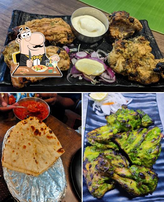 Food at little india restaurant