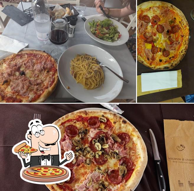Ordina tra le molte varianti di pizza